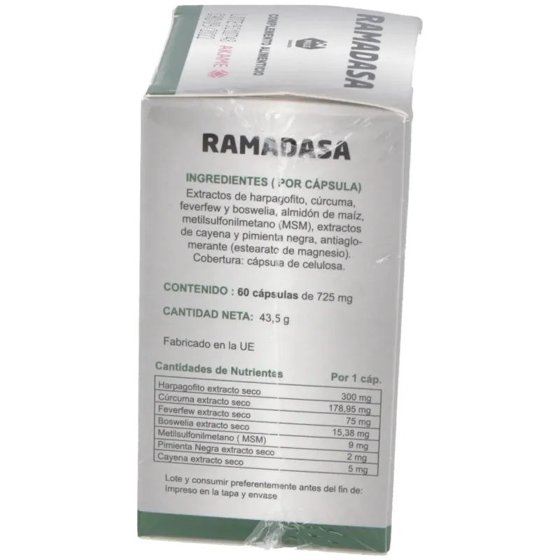Ramadasa 60cap. | Farmacia Barata Ramadasa 60cap. | Farmacia Barata