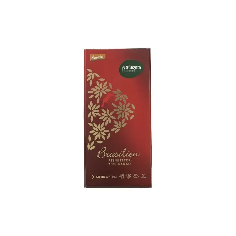 Chocolate amargo brasil 70% 80gr. demeter | Farmacia Barata Chocolate amargo brasil 70% 80gr. demeter | Farmacia Barata