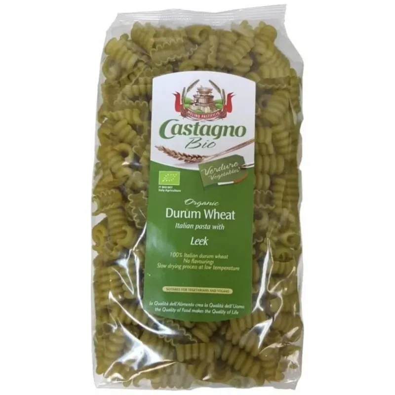 Castagno bruchetti de trigo duro con puerro eco 500g | Farmacia Barata