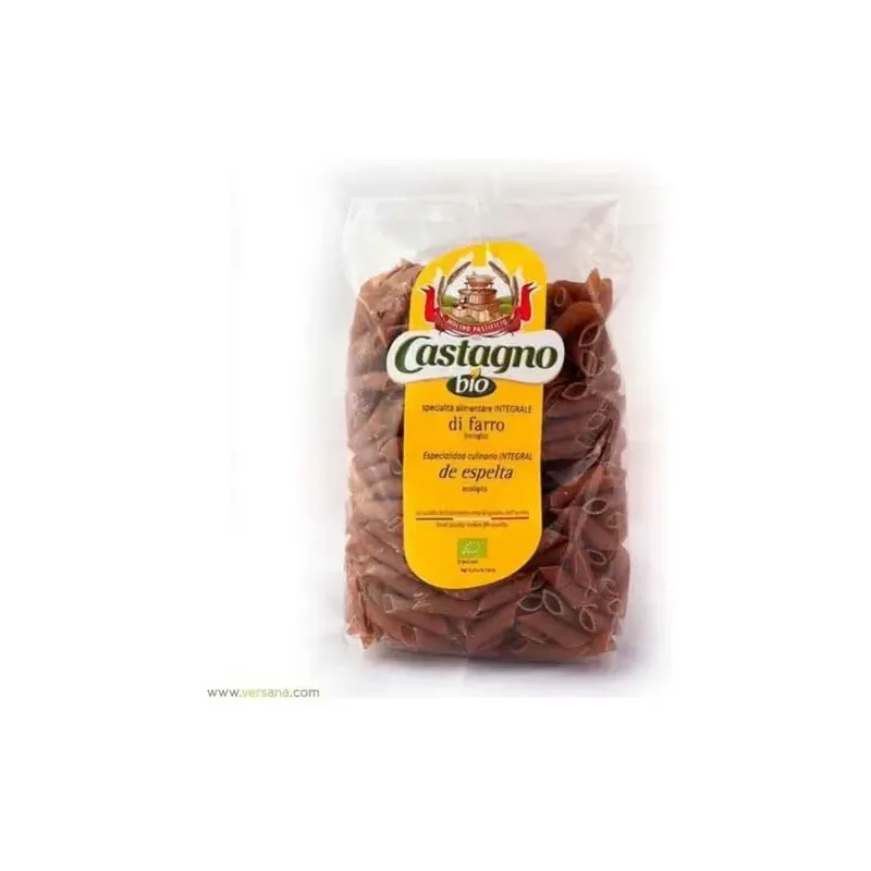 Castagno bruno macarrones integrales de espelta 500g | Farmacia Barata