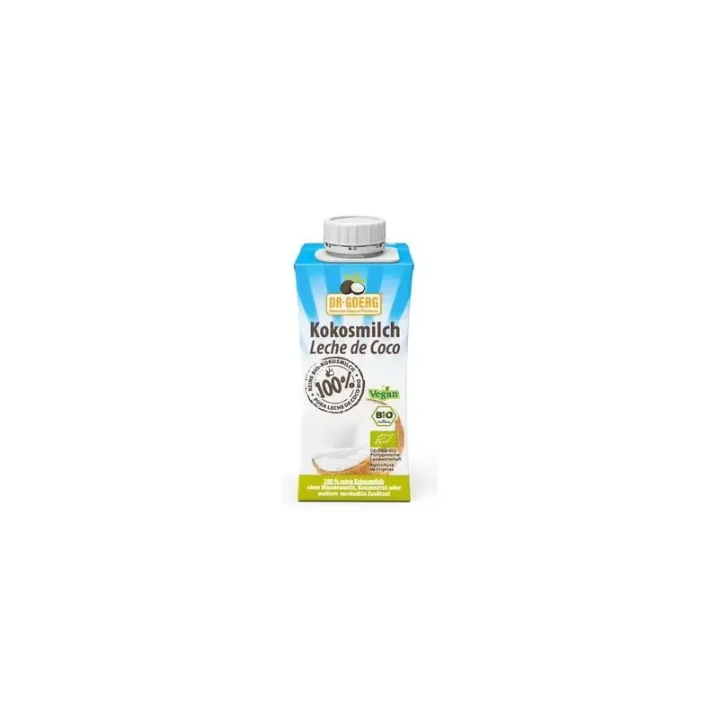 Leche de coco para cocinar 200ml. bio | Farmacia Barata