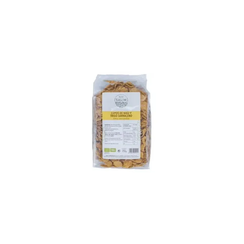 Copos de maiz trigo sarraceno crujientes 250g bio | Farmacia Barata