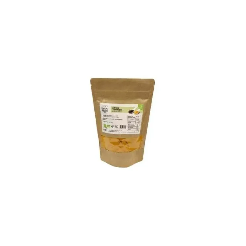 Curcuma y pimienta en polvo 200gr. bio vegan | Farmacia Barata