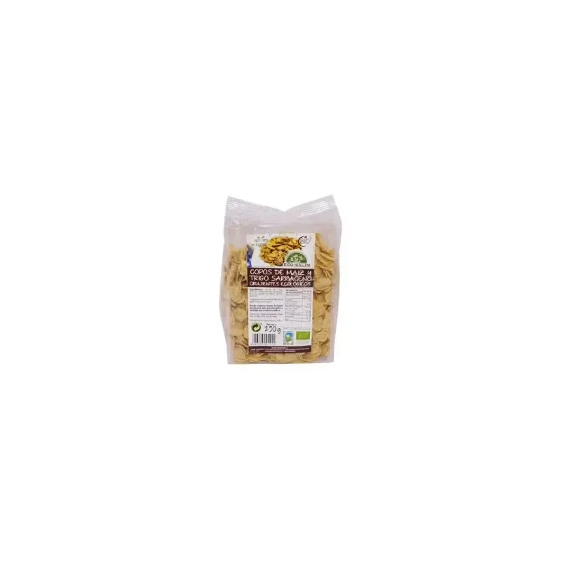Copos de maiz trigo sarraceno crujientes 250g bio | Farmacia Barata