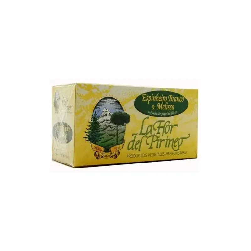 La flor del pirineo espino blanco y melisa infusión 25uds | Farmacia Barata