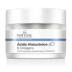 Natysal Crema Ácido Hialurónico 4d y Colágeno, 50 ml