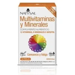 Natysal multivitaminico mineral 30 cápsulas | Farmacia Barata