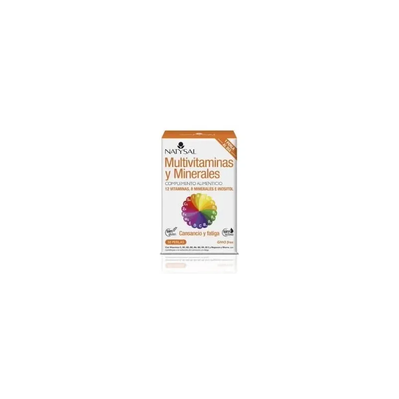 Natysal multivitaminico mineral 30 cápsulas | Farmacia Barata