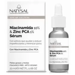 Natysal niacinamida 10% y zinc pca 1% serum 20ml