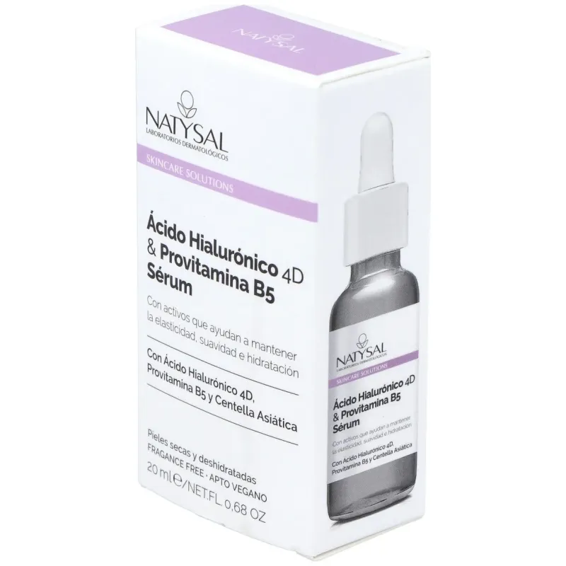 Natysal acido hialuronico 4d y provitamina b5 serum 20ml | Farmacia Barata