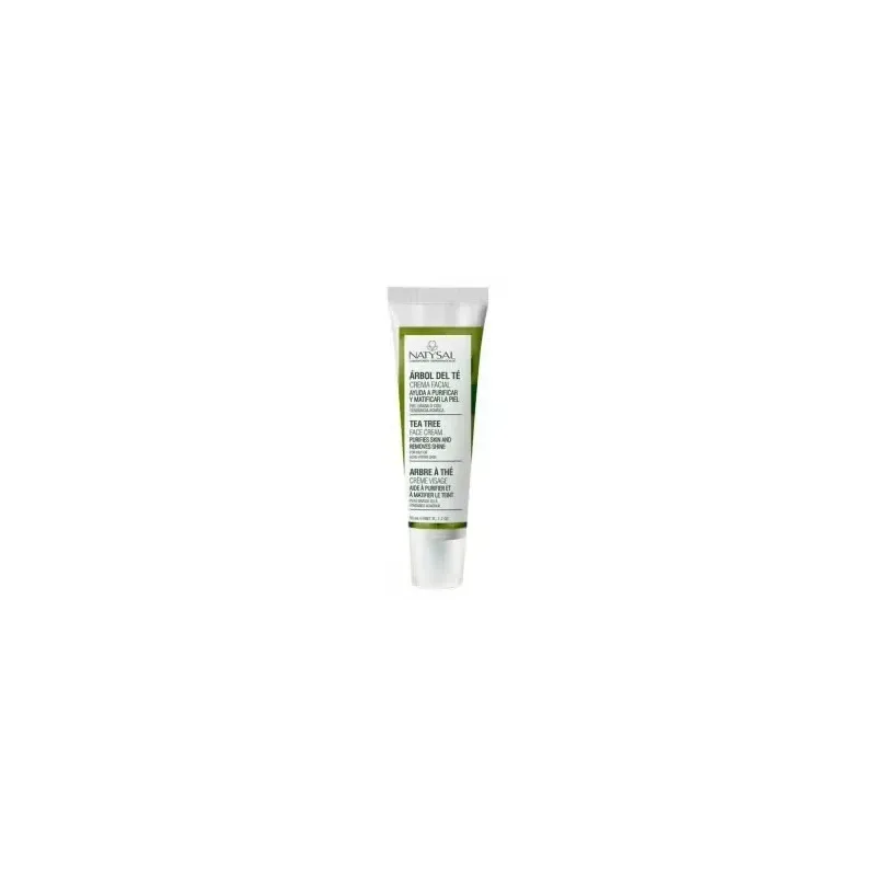 Natysal gel crema facial arbol del te 30ml | Farmacia Barata
