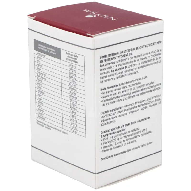 Natysal colageno hidrolizado con silicio y vitamina d3 60comp | Farmacia Barata Natysal colageno hidrolizado con silicio y vitamina d3 60comp | Farmacia Barata