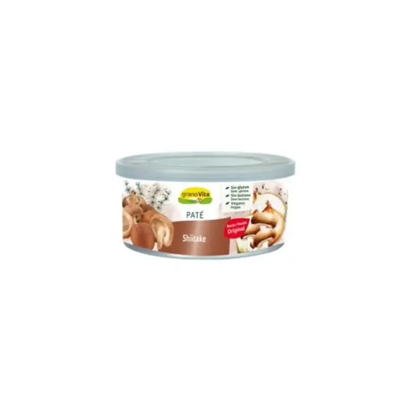 Granovita pate shitake lata 125g | Farmacia Barata