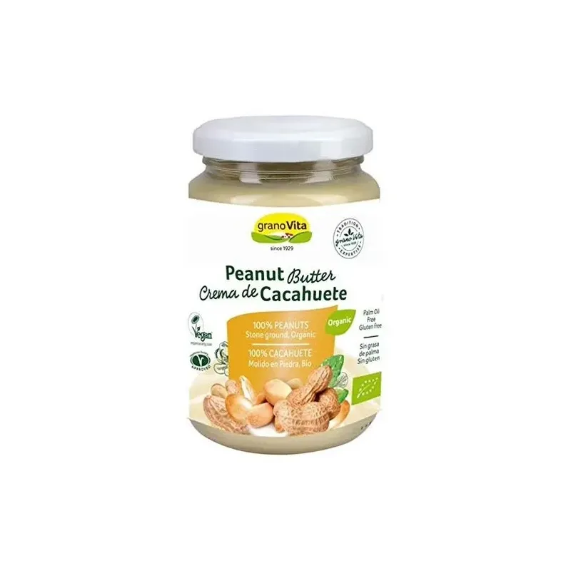 Granovita crema cacahuetes bio 350g | Farmacia Barata