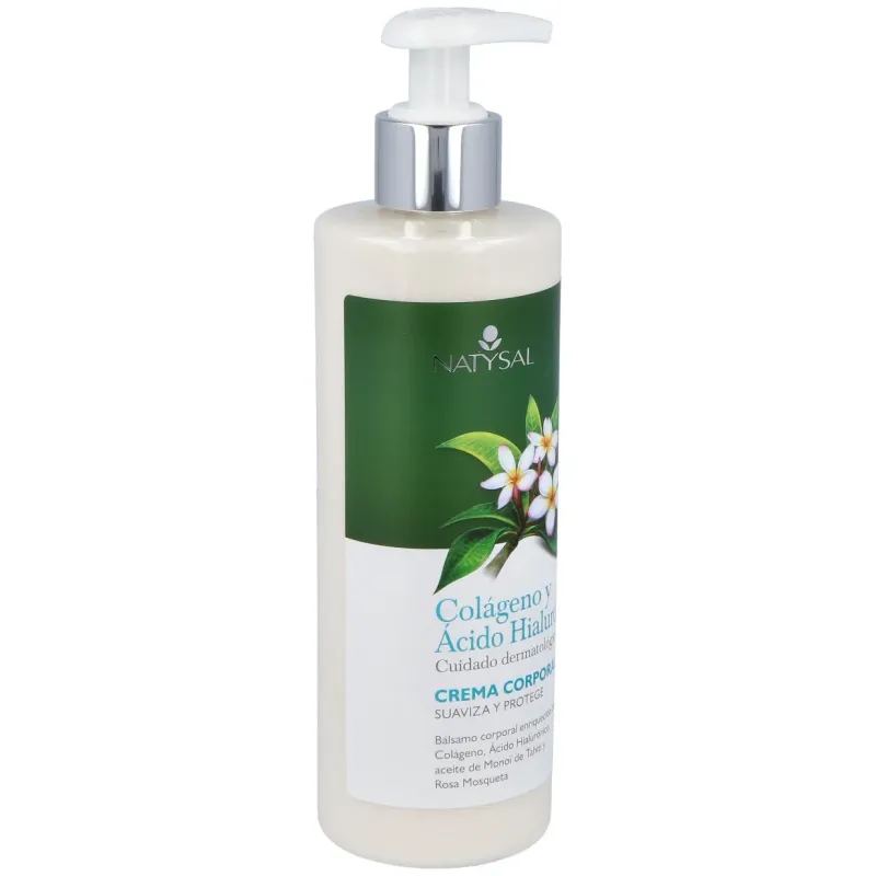 Natysal crema corporal colágeno y ácido hialurónico 300 ml | Farmacia Barata Natysal crema corporal colágeno y ácido hialurónico 300 ml | Farmacia Barata
