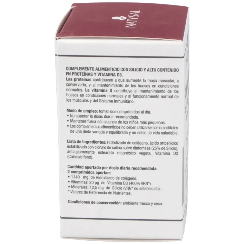 Natysal colageno hidrolizado con silicio y vitamina d3 60comp | Farmacia Barata Natysal colageno hidrolizado con silicio y vitamina d3 60comp | Farmacia Barata