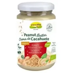 Granovita Crema Cacahuetes Crunchy Bio, 350 g