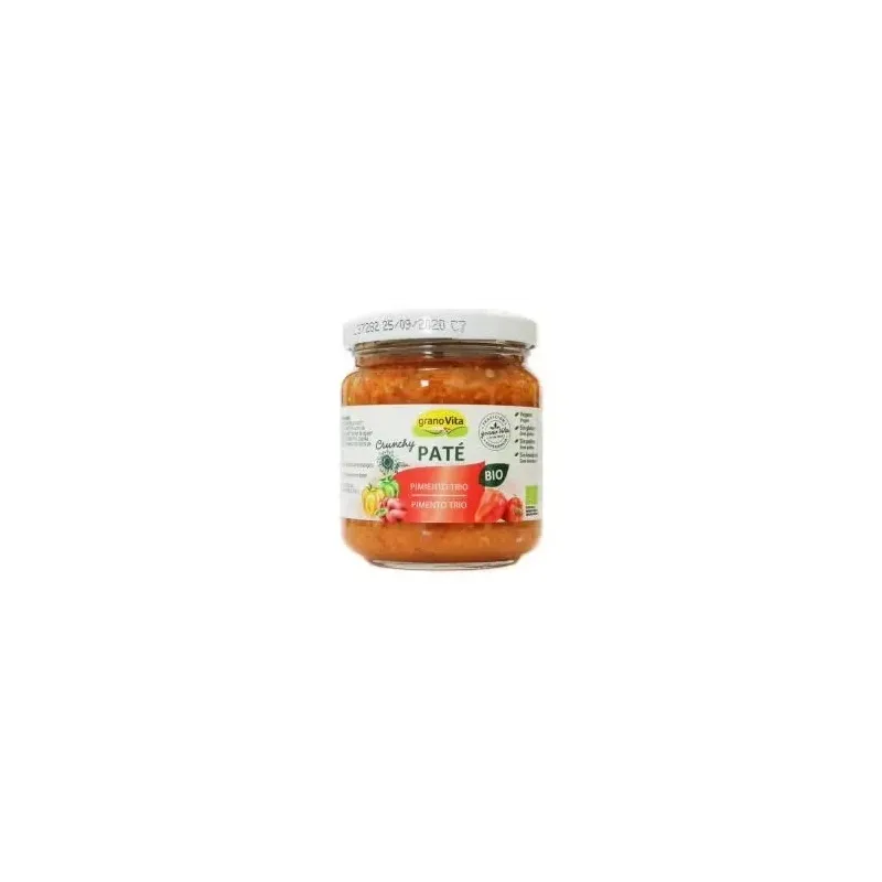 Pate pimiento trio crunchy 175gr. bio sg vegan | Farmacia Barata