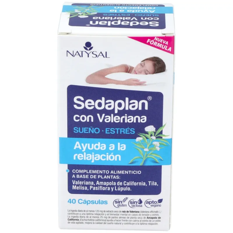 Sedaplan (valeriana-tranquilizante) 40cap. | Farmacia Barata Sedaplan (valeriana-tranquilizante) 40cap. | Farmacia Barata