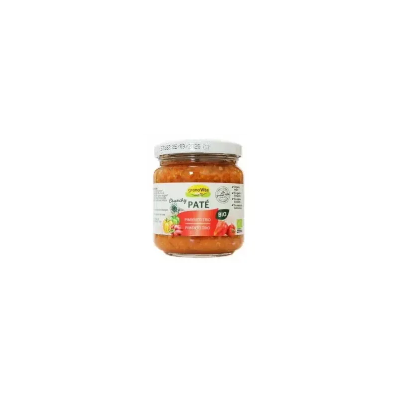 Pate pimiento trio crunchy 175gr. bio sg vegan | Farmacia Barata