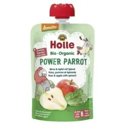 Smoothie power parrot pera-espinacas 6meses 100gr.