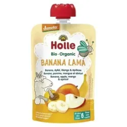 Holle smoothie platano_ manzana_ mango albaricoque +6m 100ml