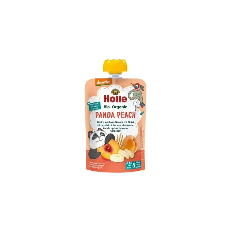 Holle smoothie melocoton_ albaricoque_ platano +8m 100g | Farmacia Barata