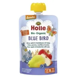 Holle smoothie pera, manzana, arándano con avena +6m 100ml