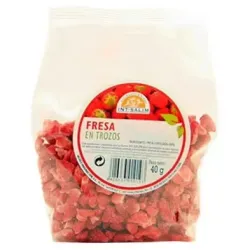 Int Salim Fresa Liofilizada en Trozos, 40 g