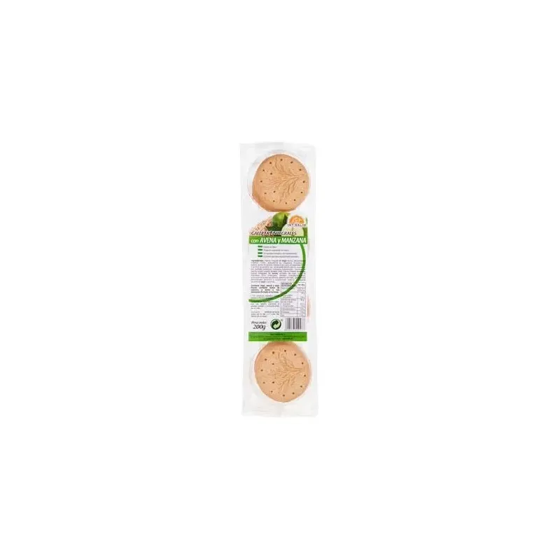 Int-salim galletas de avena y manzana bio 200g | Farmacia Barata