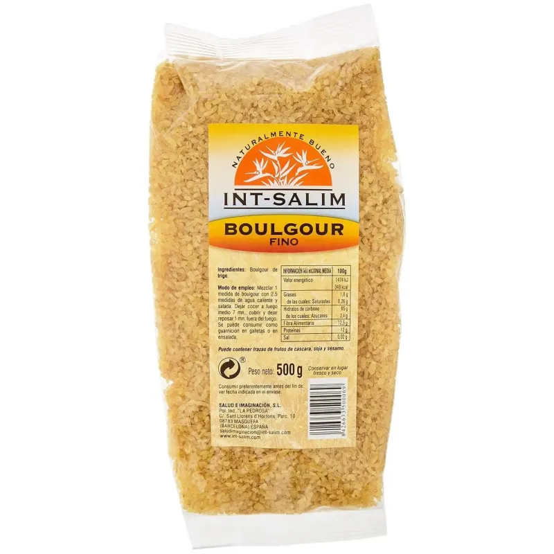 Int-salim bulgur normal fino 500g | Farmacia Barata