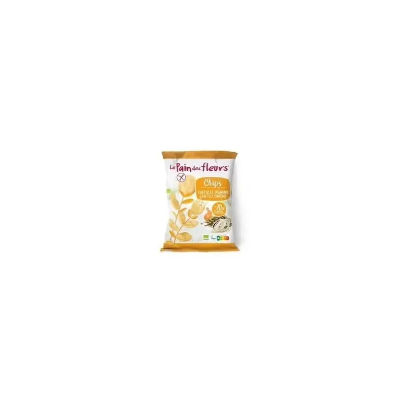 Chips de lentejas con cebolla 50gr. bio sg vegan | Farmacia Barata