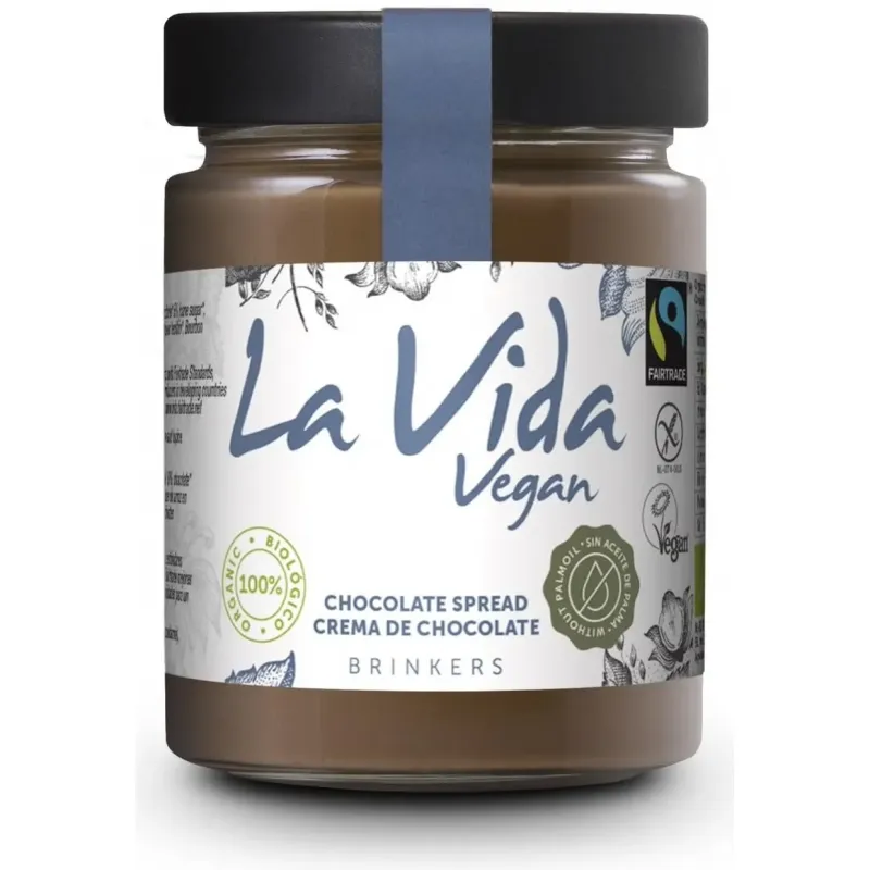 La vida vegan crema chocolate vegana 600g | Farmacia Barata