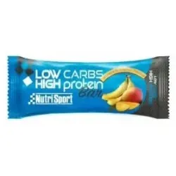 Nutrisport barritas low carbs bananamango 16 uds
