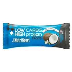 Nutrisport barritas low carbs coco 16 uds