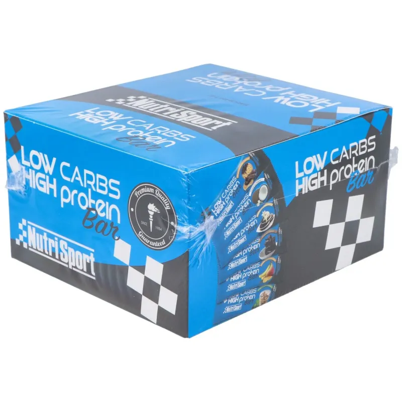 Nutrisport barritas low carbs brownie 16 uds | Farmacia Barata