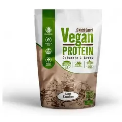 Nutrisport vegan protein vainilla y cookies 468g