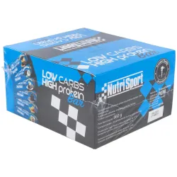 Nutrisport barritas low carbs brownie 16 uds | Farmacia Barata