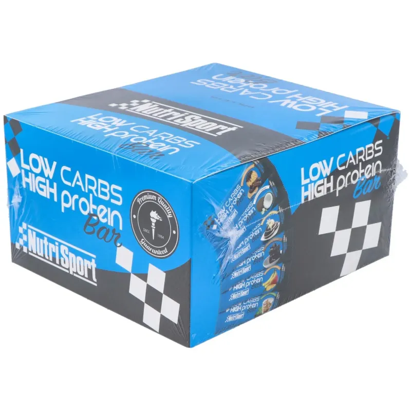 Nutrisport barritas low carbs chocolate-galleta 16 uds | Farmacia Barata