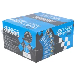 Nutrisport barritas low carbs brownie 16 uds | Farmacia Barata