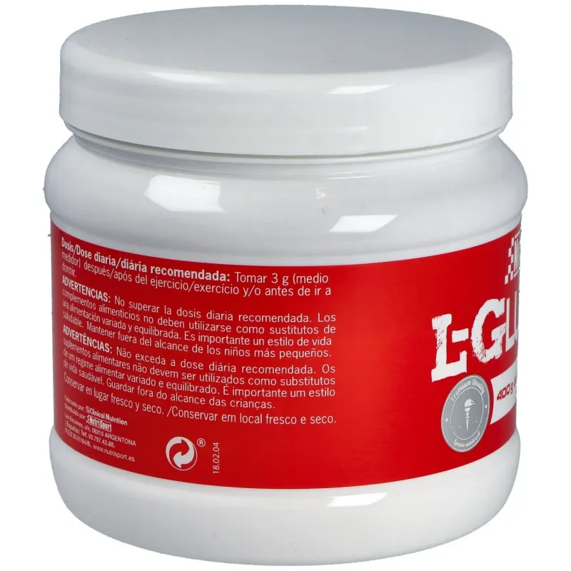 Nutrisport lglutamina 400g | Farmacia Barata Nutrisport lglutamina 400g | Farmacia Barata
