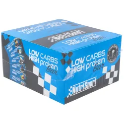 Nutrisport barritas low carbs brownie 16 uds | Farmacia Barata