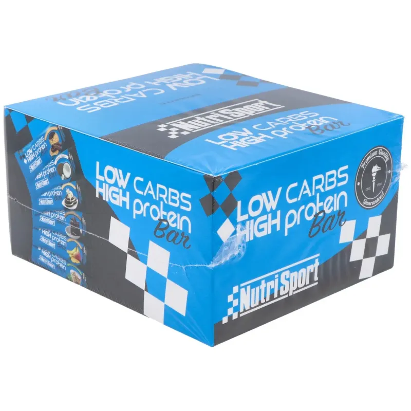 Nutrisport barritas low carbs brownie 16 uds | Farmacia Barata