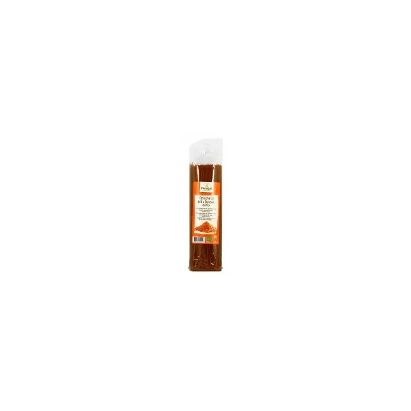 Espagueti de trigo quinoa curry 500gr. bio | Farmacia Barata