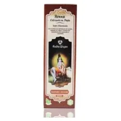 Radhe shyam henna pasta castaño oscuro