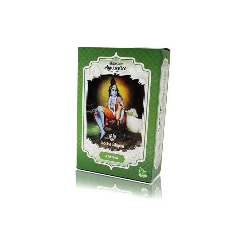 Radhe shyam shampooing ayurvédique poudre d'aritha 100g | Farmacia Barata