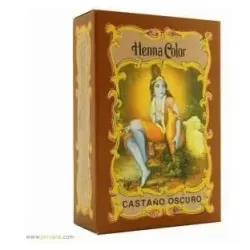 Radhe shyam henna castaño oscuro prof polvo 100gr