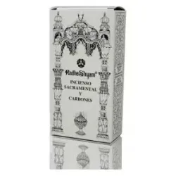 Radhe shyam incienso sacramental y carbones 100g | Farmacia Barata