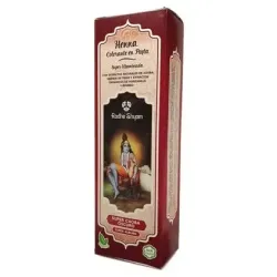 Radhe shyam henna super caoba oscuro pasta 200g