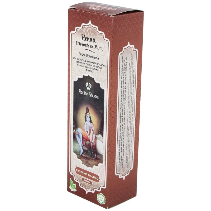 Radhe shyam henna pasta castaño oscuro | Farmacia Barata Radhe shyam henna pasta castaño oscuro | Farmacia Barata